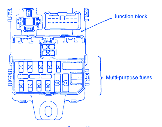 35 Mitsubishi Eclipse Fuse Box Diagram - Wiring Diagram Niche