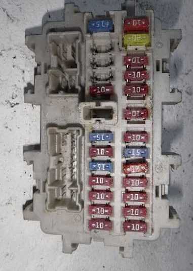 Fuse box diagram Nissan Pathfinder and ...