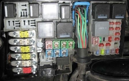 Fuse box diagram Ford C-Max and relay ...
