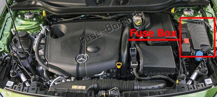 Fuse Box Diagram Mercedes-Benz GLA ...