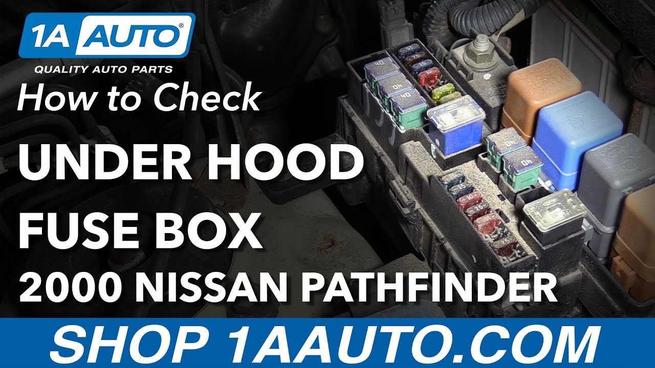 Hood Fuse Box 96-04 Nissan Pathfinder ...