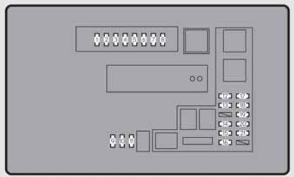 Lexus GS350 (2013 - 2014) - fuse box diagram - Auto Genius