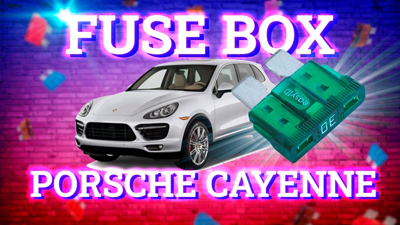 Porsche Cayenne (2011-2017) fuse box ...
