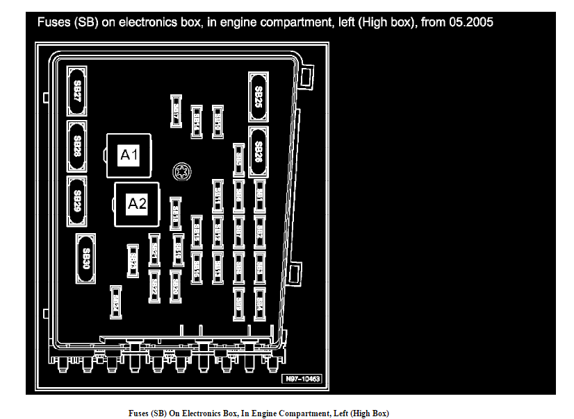 I need Car Fuse Box diagrams for 2007 Passat. Please help!