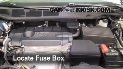 Replace a Fuse: 2009-2016 Toyota Venza ...