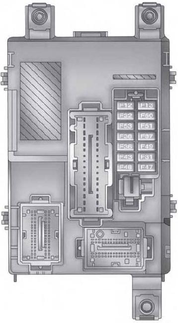 15-'17 Ram ProMaster City Fuse Box Diagram