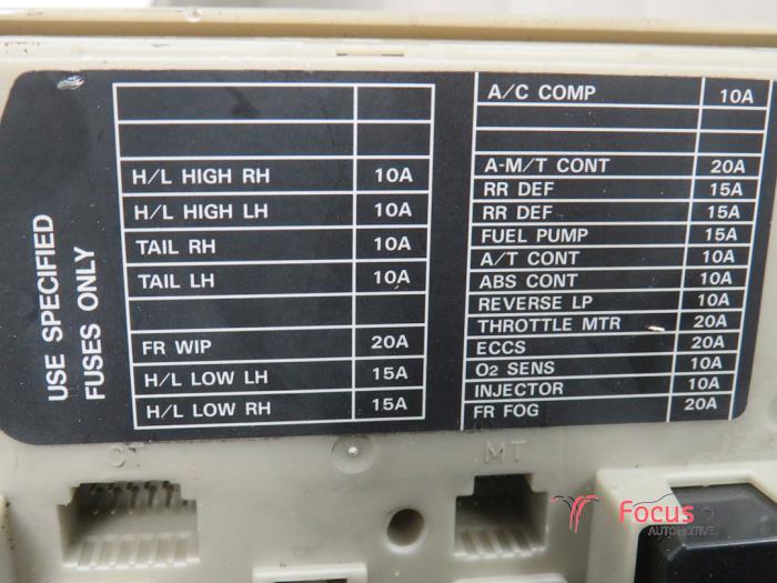 Nissan Note Fuse Box - Wiring Diagram