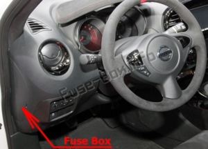 Fuse Box Diagram Nissan Juke (F15; 2011-2017)