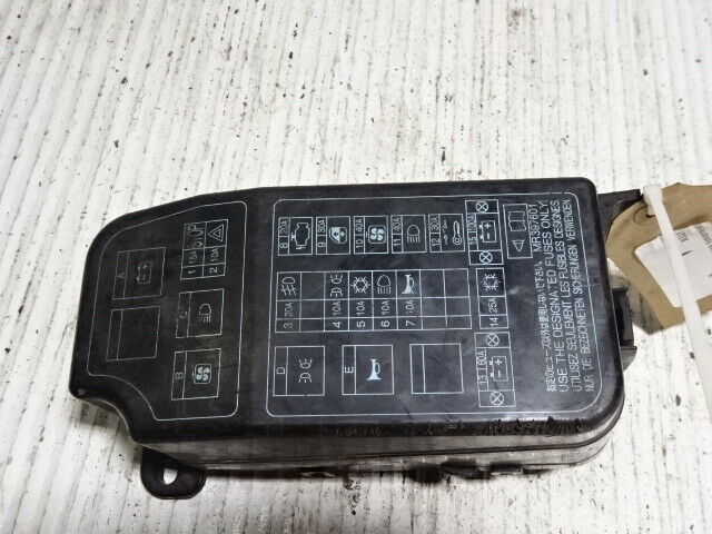MITSUBISHI EVO 4 5 6 main fusebox fuse ...
