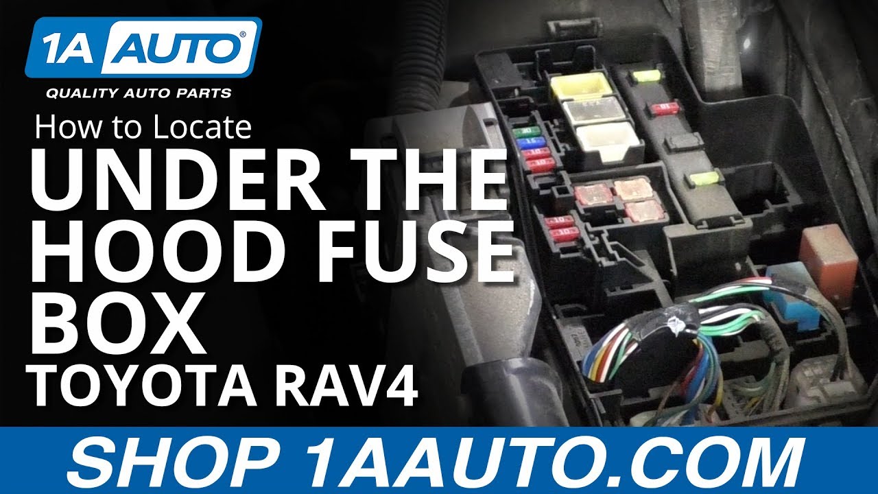 Hood Fuse Box 05-16 Toyota RAV4 ...