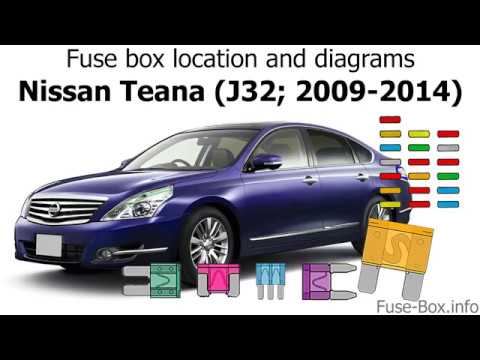 diagrams: Nissan Teana (J32 ...