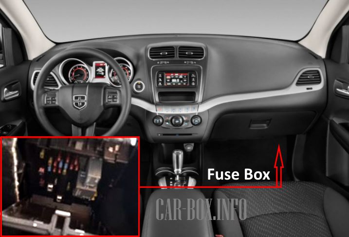 Fuse Box Diagram Dodge Journey / Fiat Freemont (JC; 2010 ...