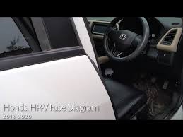 Honda HR-V Passenger Fuse Box Diagram ...
