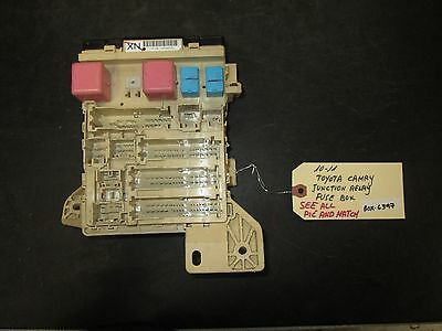 10 11 TOYOTA CAMRY JUNCTION RELAY FUSE BOX | eBay
