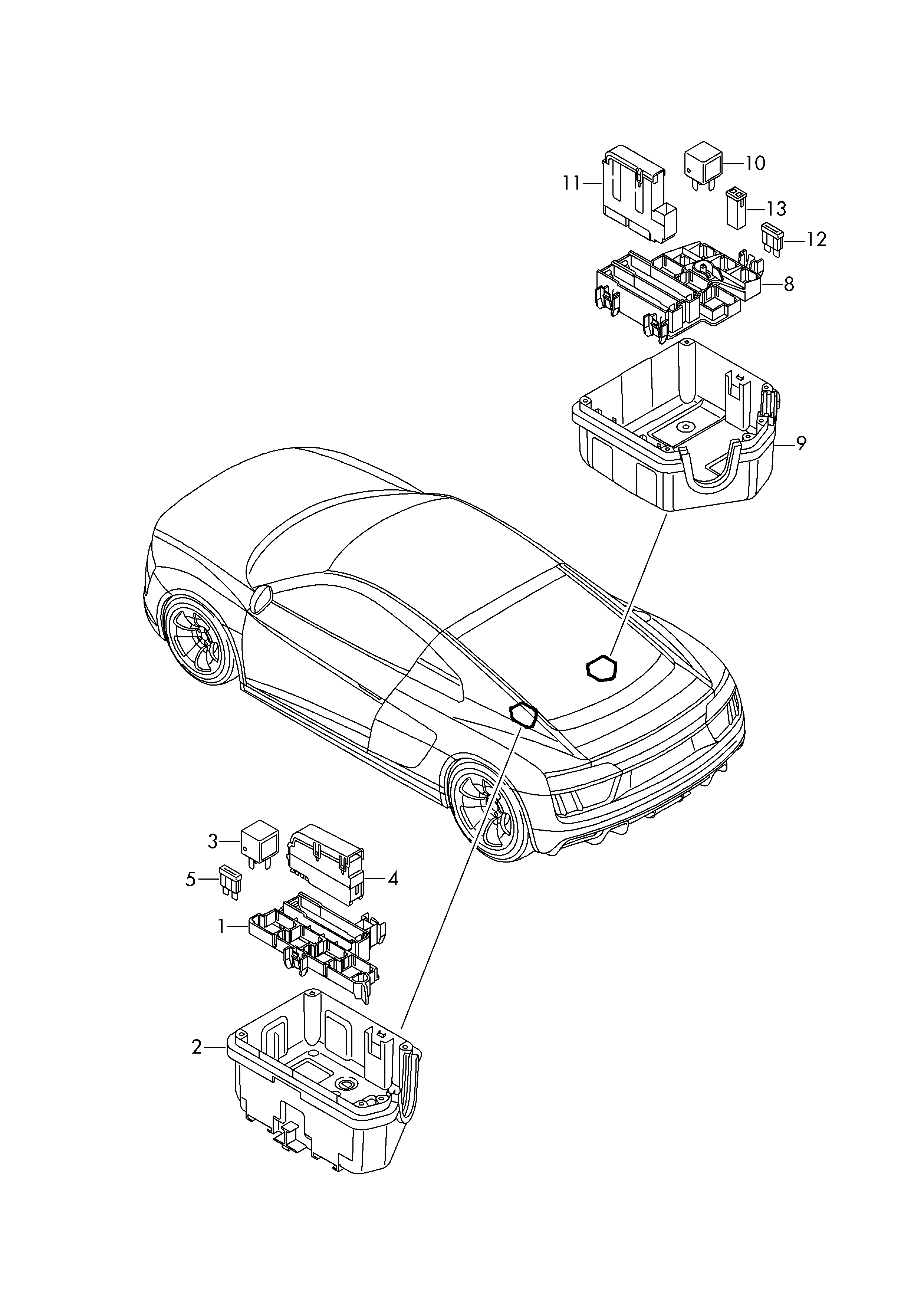 Audi A8 Fuse Box Diagram