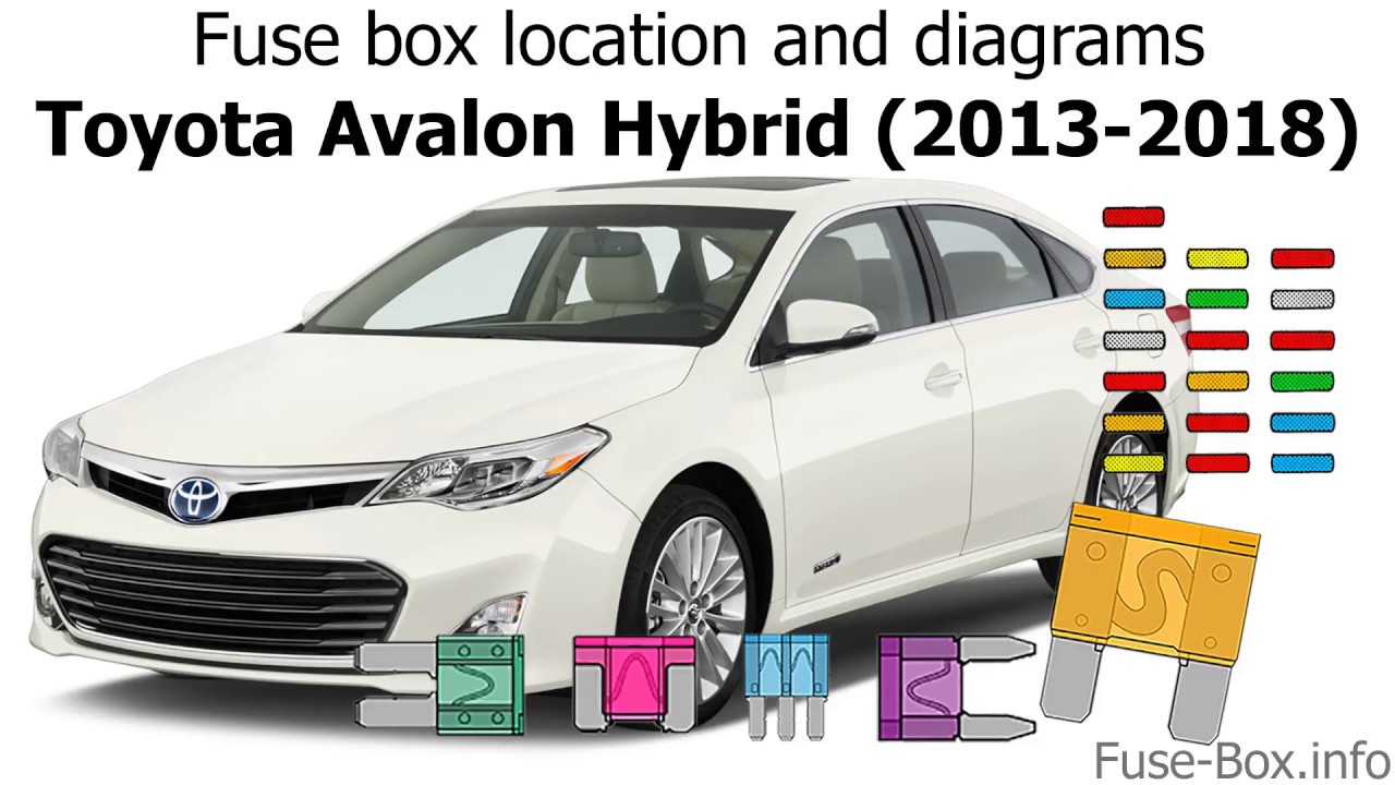 diagrams: Toyota Avalon Hybrid (2013 ...