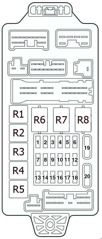 2011 Mitsubishi Lancer Fuse Box Diagram - Wiring Diagram ...