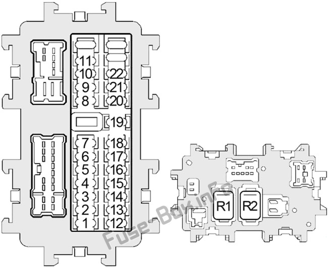 2010 Nissan Altima Interior Fuse Box Diagram ...