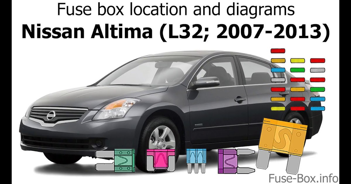 2011 Nissan Altima 25 S Fuse Box Diagram - Nissan Altima ...