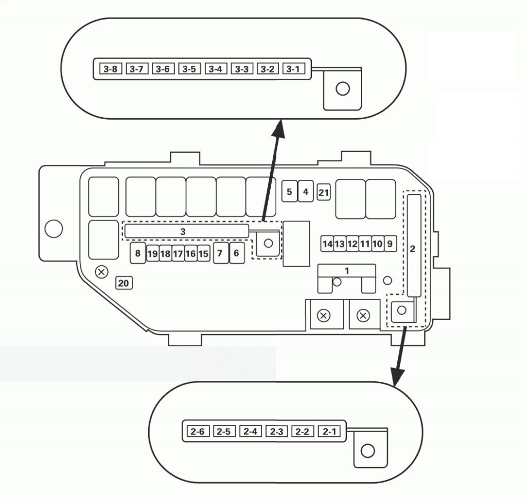 Acura TL (2011 - 2012) – fuse box diagram - Auto Genius