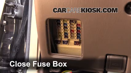 Interior Fuse Box Location: 2001-2007 Toyota Sequoia ...