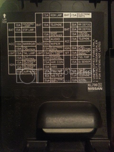 27 2003 Nissan Maxima Fuse Box Diagram - Wiring Database 2020