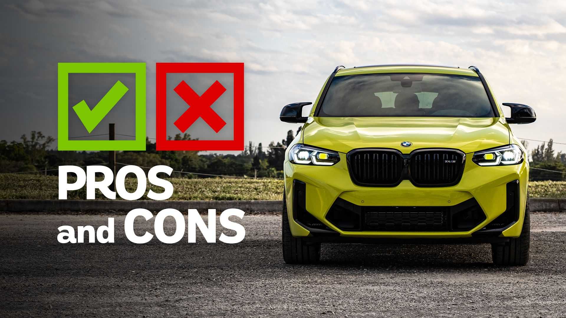 2022 BMW X4 M Competition Pros And Cons: Scary And Bright