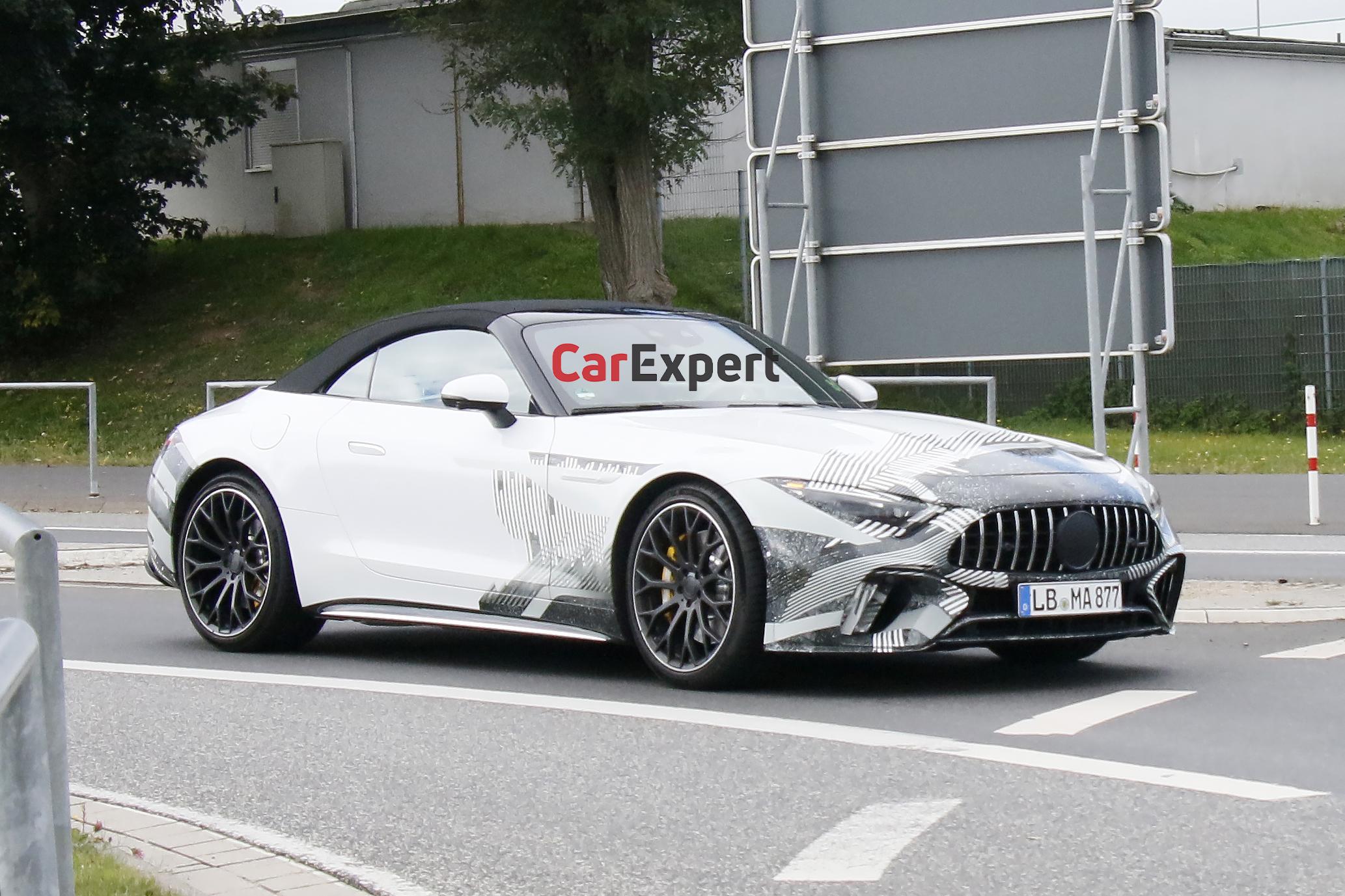 2022 Mercedes-AMG SL63 spied | CarExpert