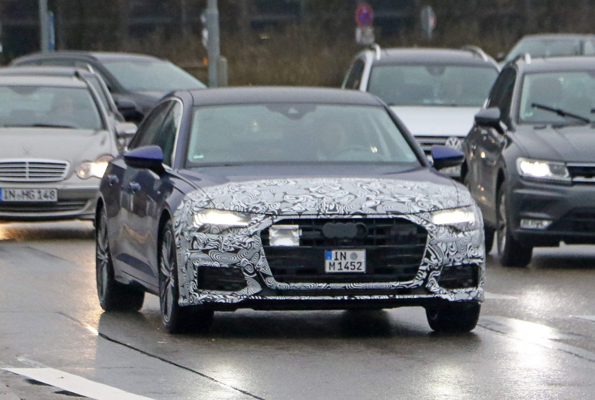 2023 Audi A6 Prototype Spied Testing On ...