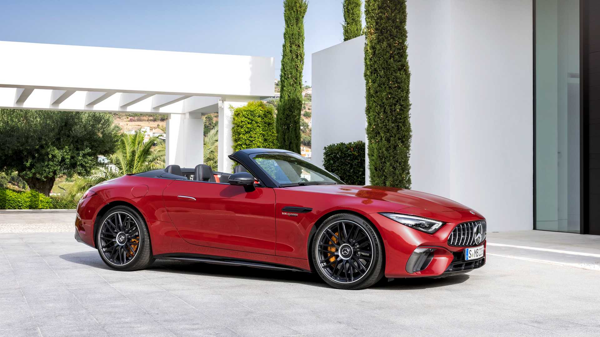 2022 Mercedes-AMG SL Debuts With Fabric ...