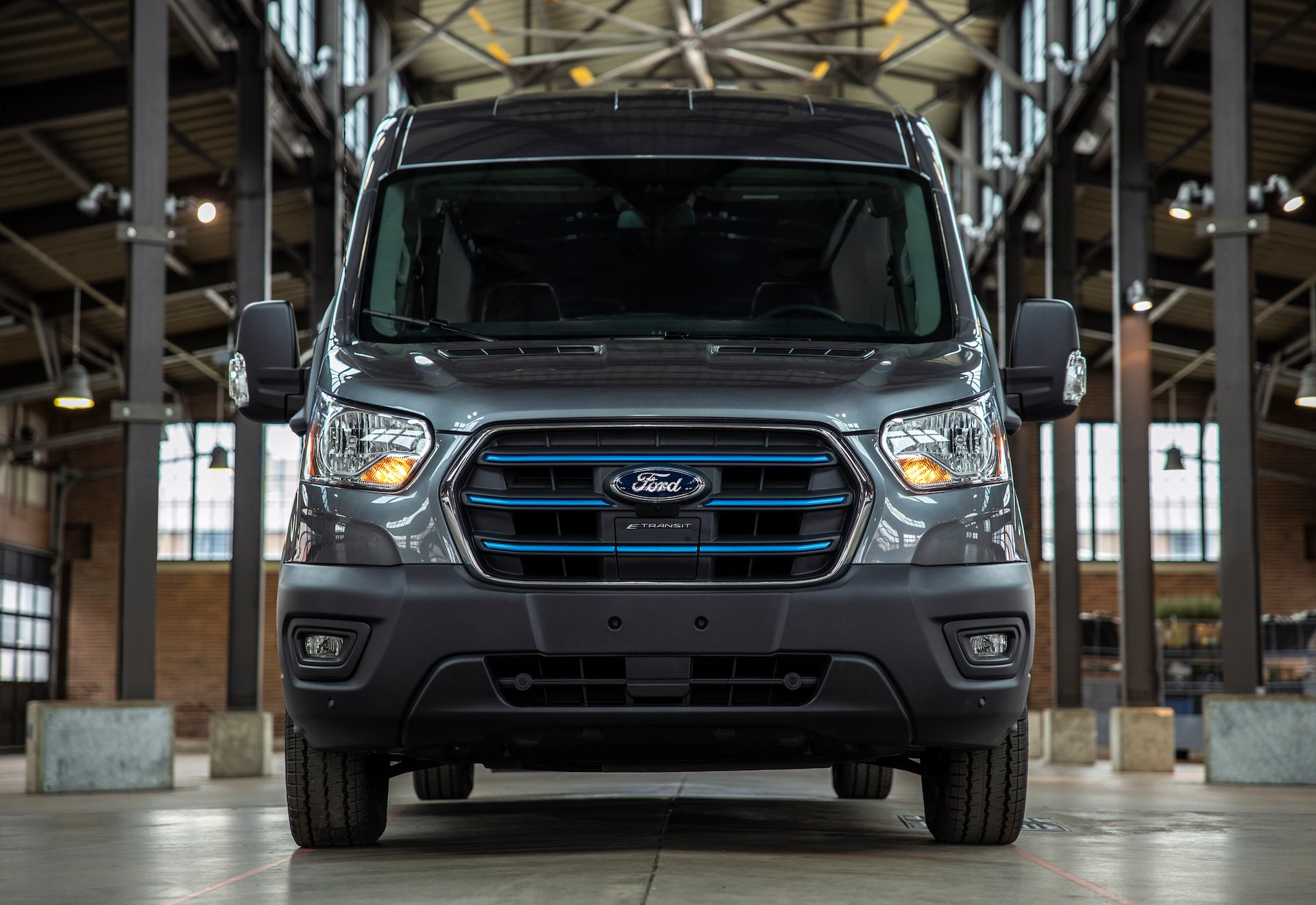2022 Ford E-Transit Is an Electric Van, Man