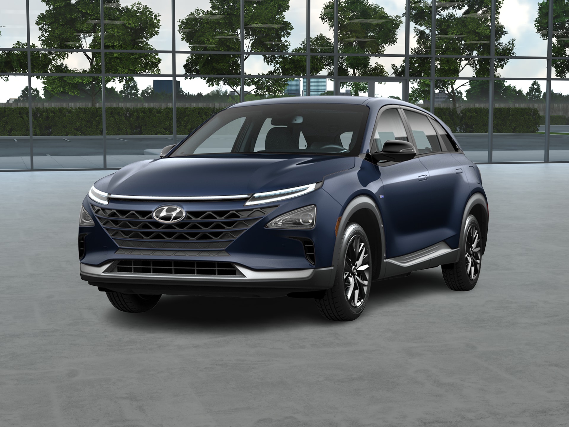 New 2022 Hyundai NEXO SUV Blue Deep Sea ...