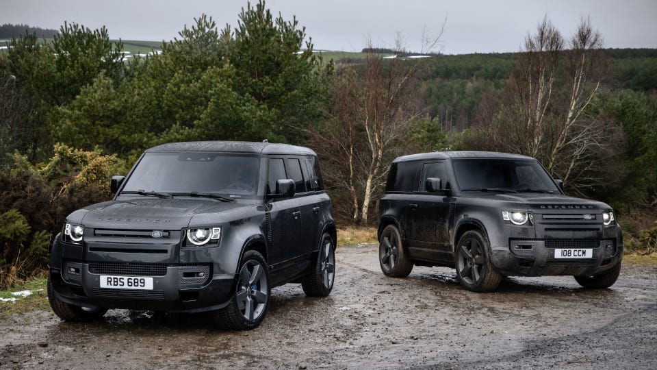 Defenders Of The V8: Land Rover Brings ...