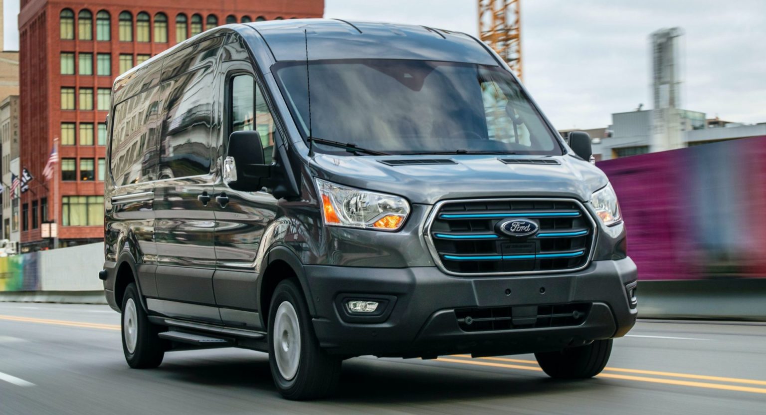 2022 Ford E-Transit electric van will make delivery ...