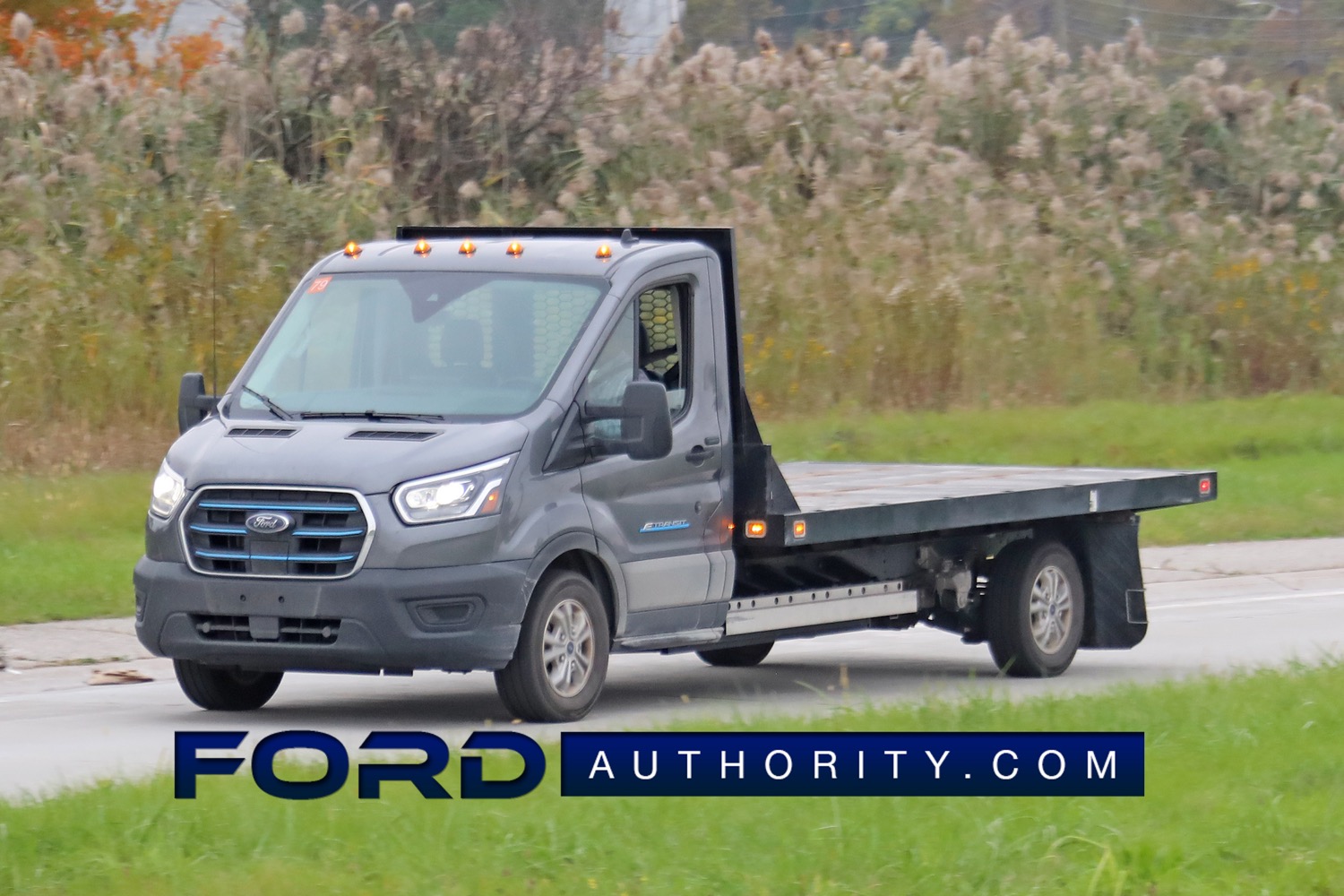 2022 Ford E-Transit Chassis Cab Spotted ...