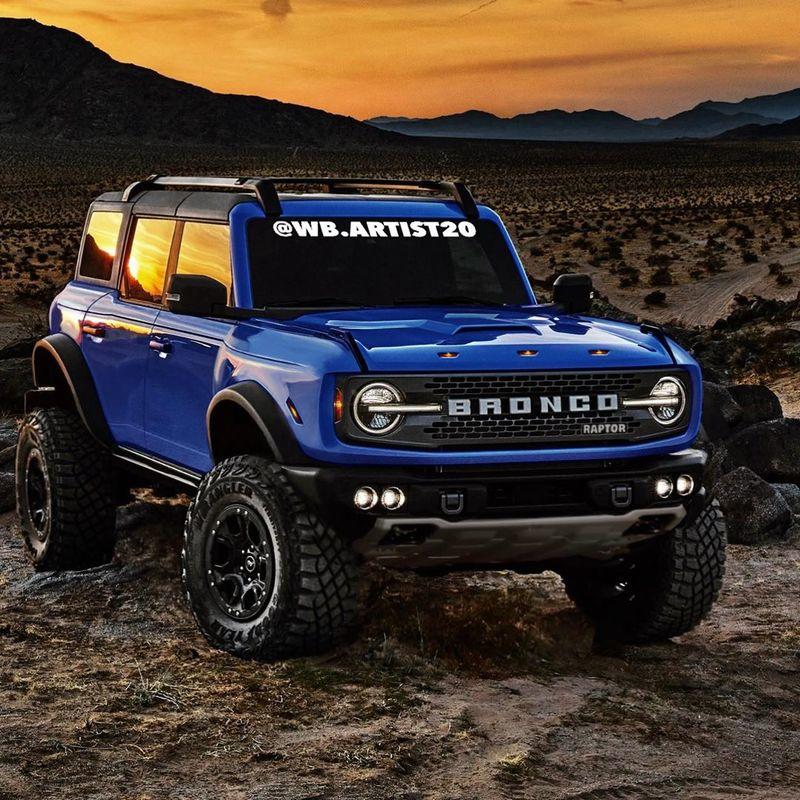 A Handful of Renderings Imagines the 2022 Ford Bronco ...