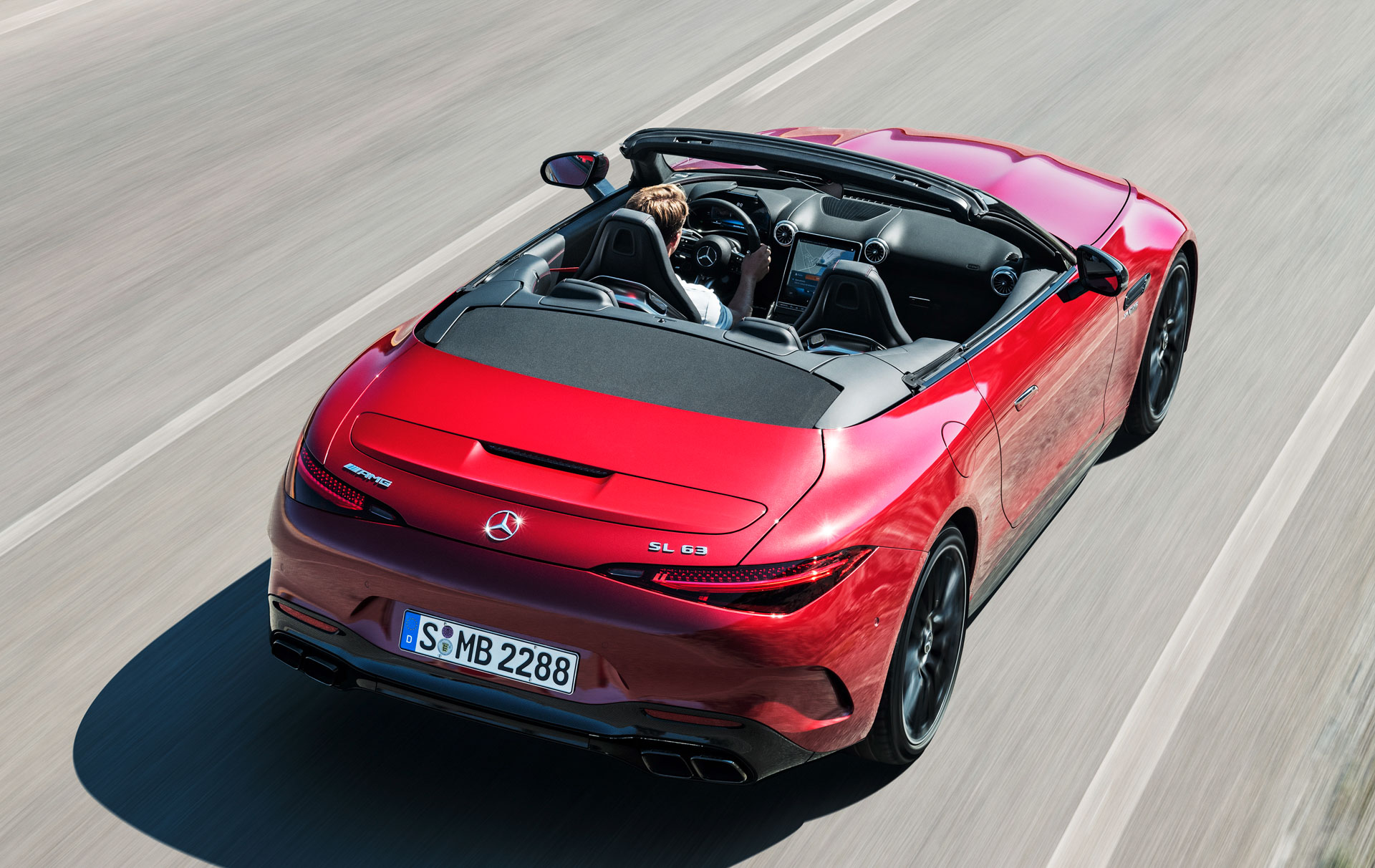 2022 Mercedes-AMG SL Breaks Cover With 2+2 Seats, Fabric ...