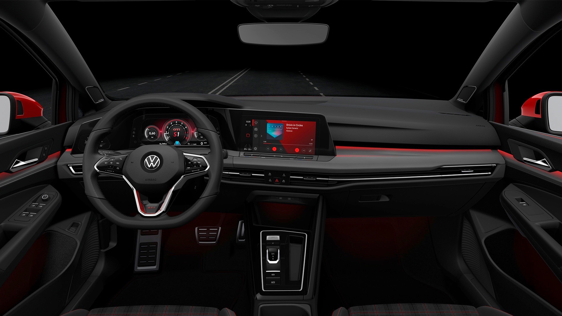 2022 VW Golf GTI and R interiors go digital