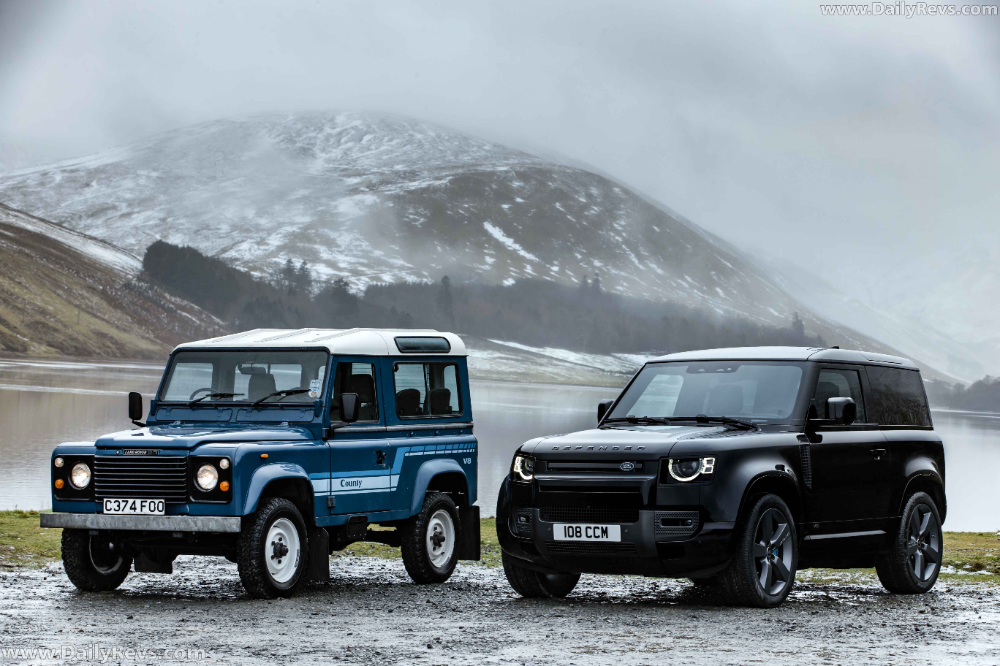 2022 Land Rover Defender V8 90 - Dailyrevs in 2021 | Land ...