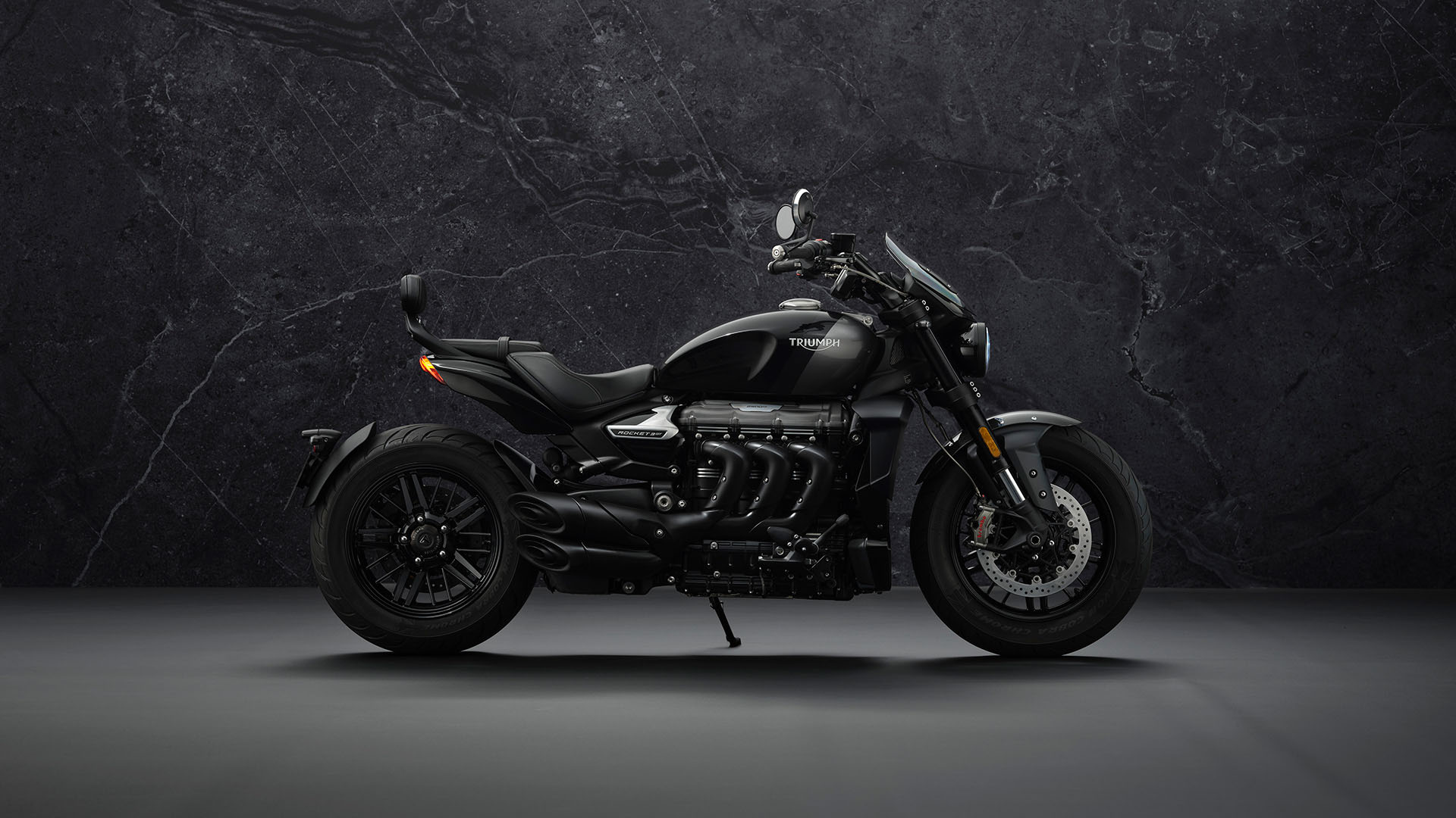 New 2022 Triumph Rocket 3 GT Triple Black Motorcycles in ...