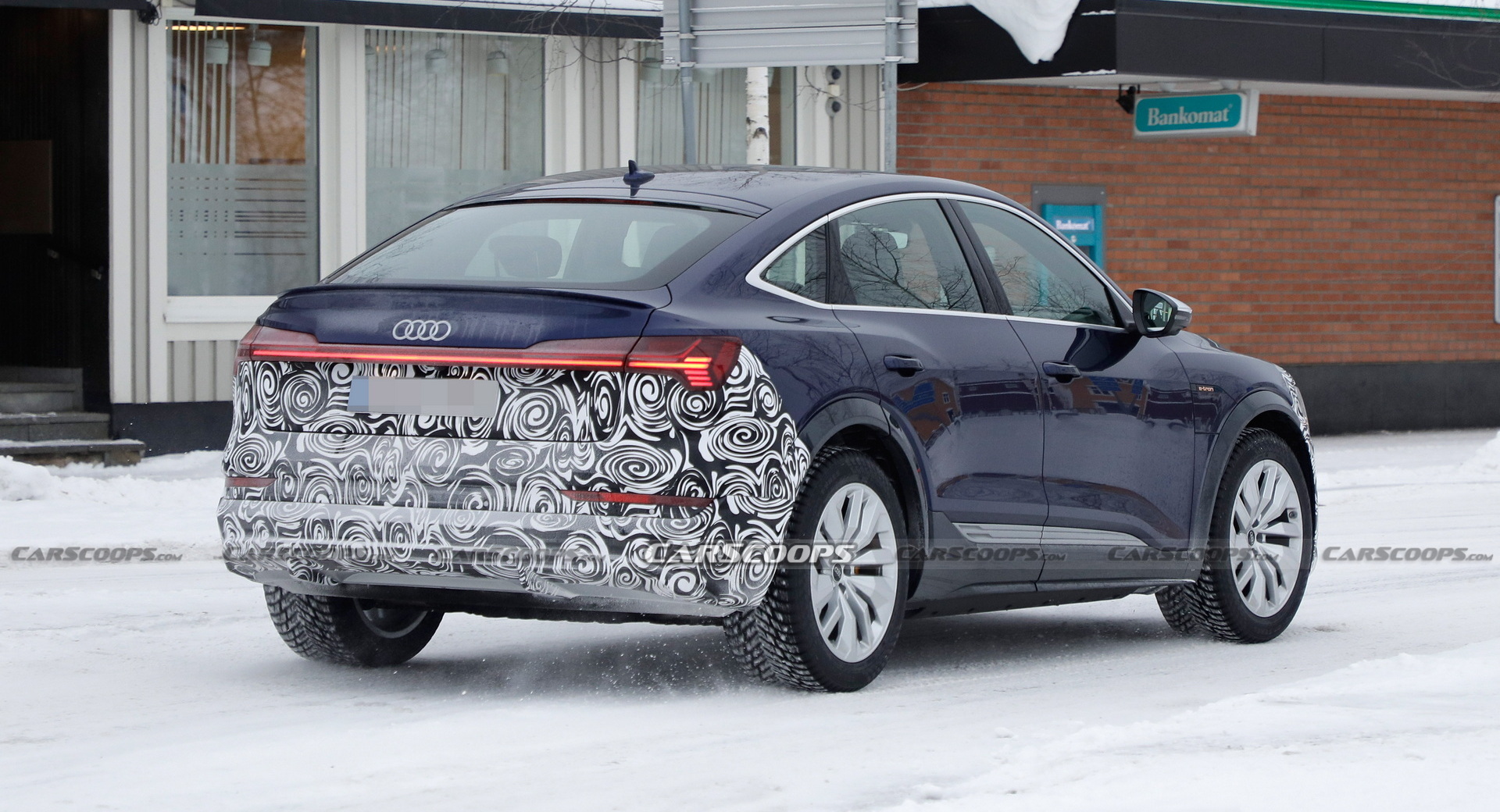 Updated 2023 Audi E-tron Sportback Spotted Wearing Less ...
