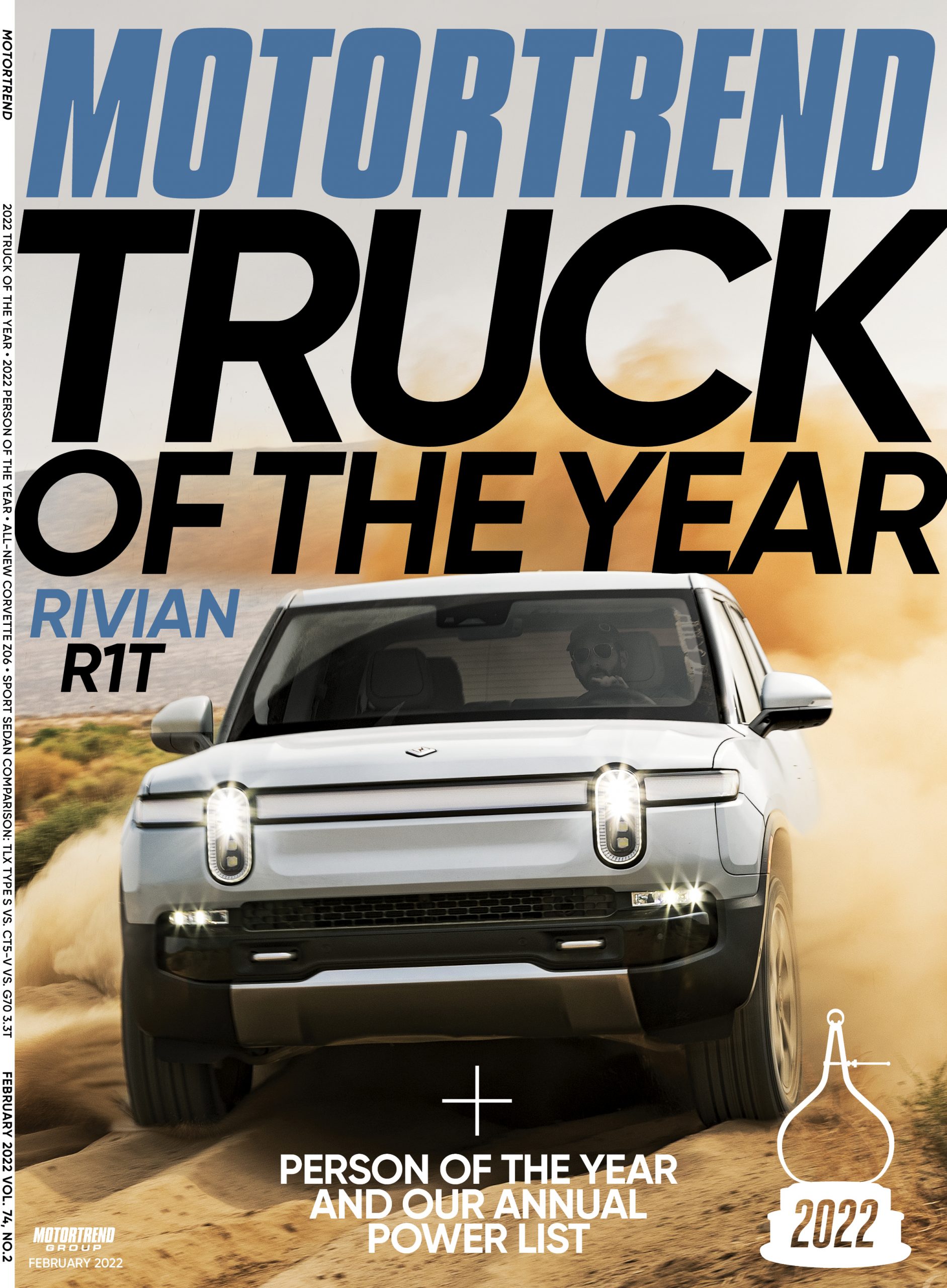 MotorTrend Names Rivian R1T as the 2022 ...