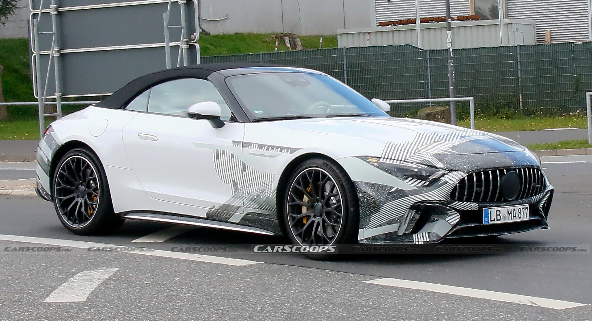 2022 Mercedes SL Roadster Snapped At ...