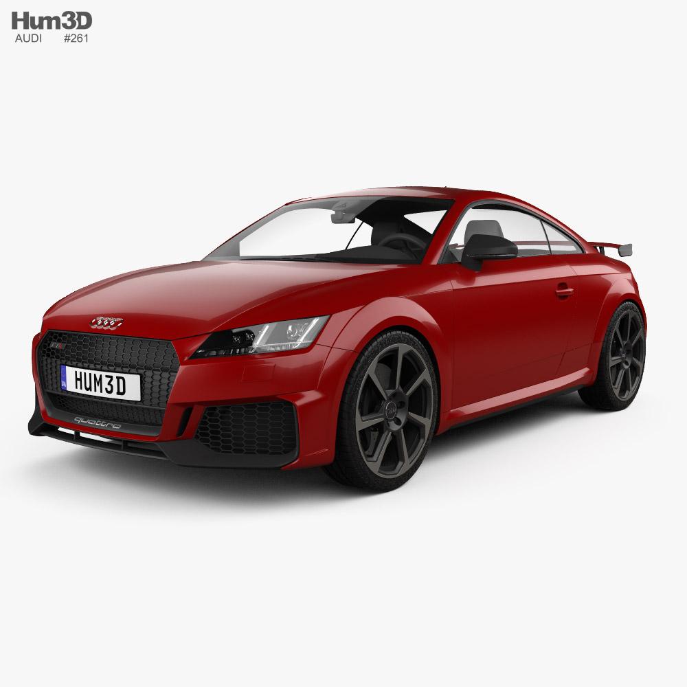 Audi TT RS coupe 2022 3D model ...