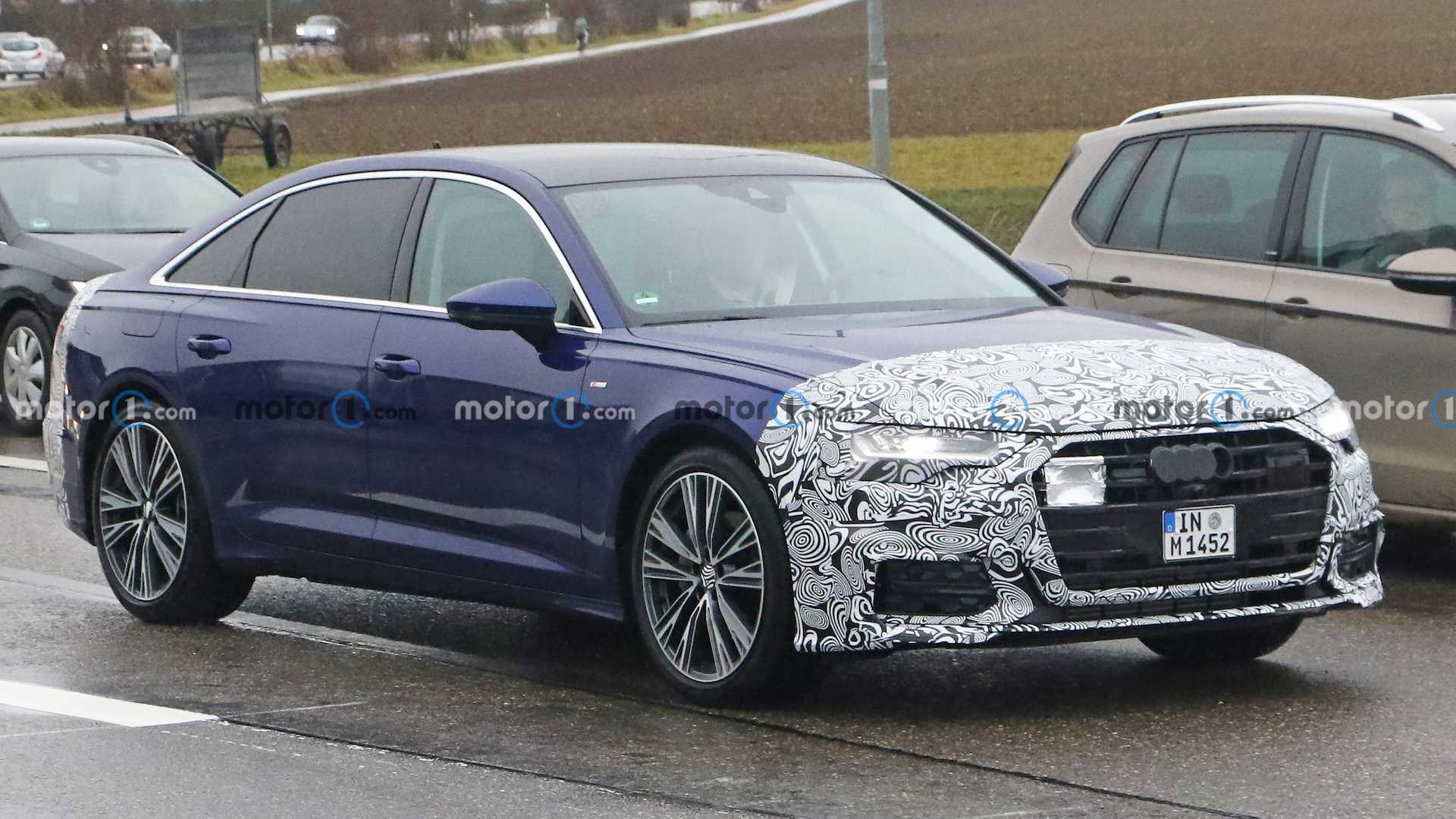 Audi A6 Spy Shots Show Sedan Is Next In ...