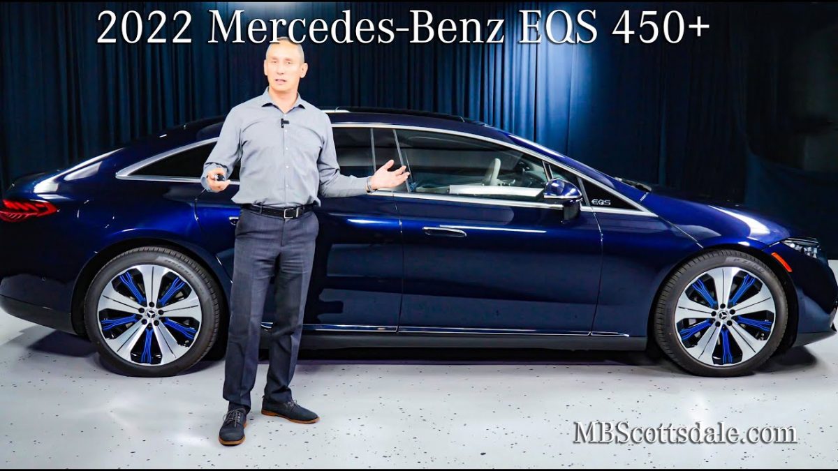 2022 Mercedes-Benz EQS 450+ Sedan Electric Vehicle review ...