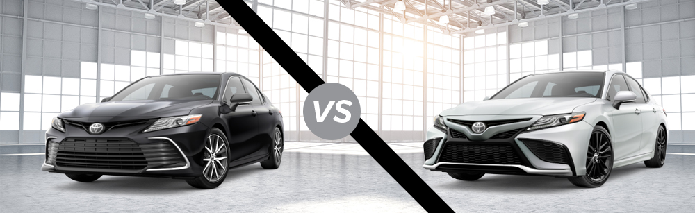 2022 Toyota Camry XLE vs. XSE | Compare ...