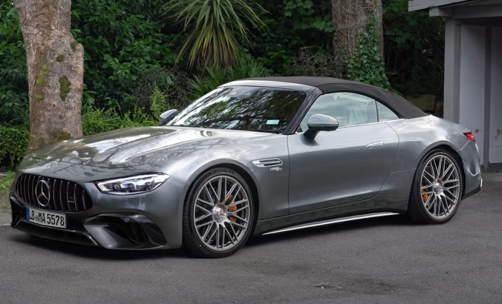 2022 Mercedes-AMG SL Stripped of Camo ...