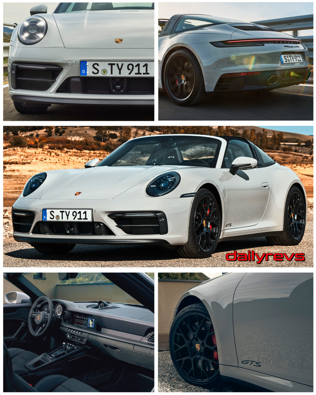 2022 Porsche 911 Targa 4 GTS - Dailyrevs