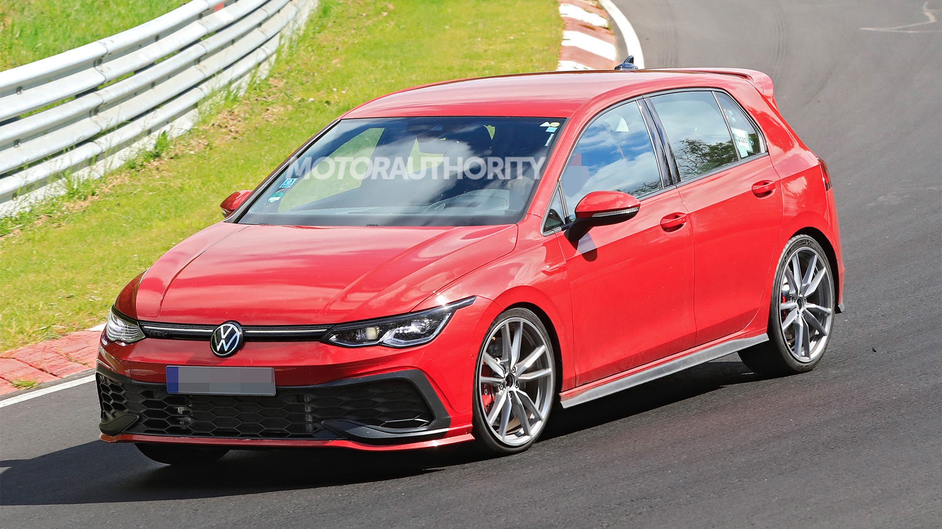 2022 Volkswagen Golf GTI TCR spy shots and video